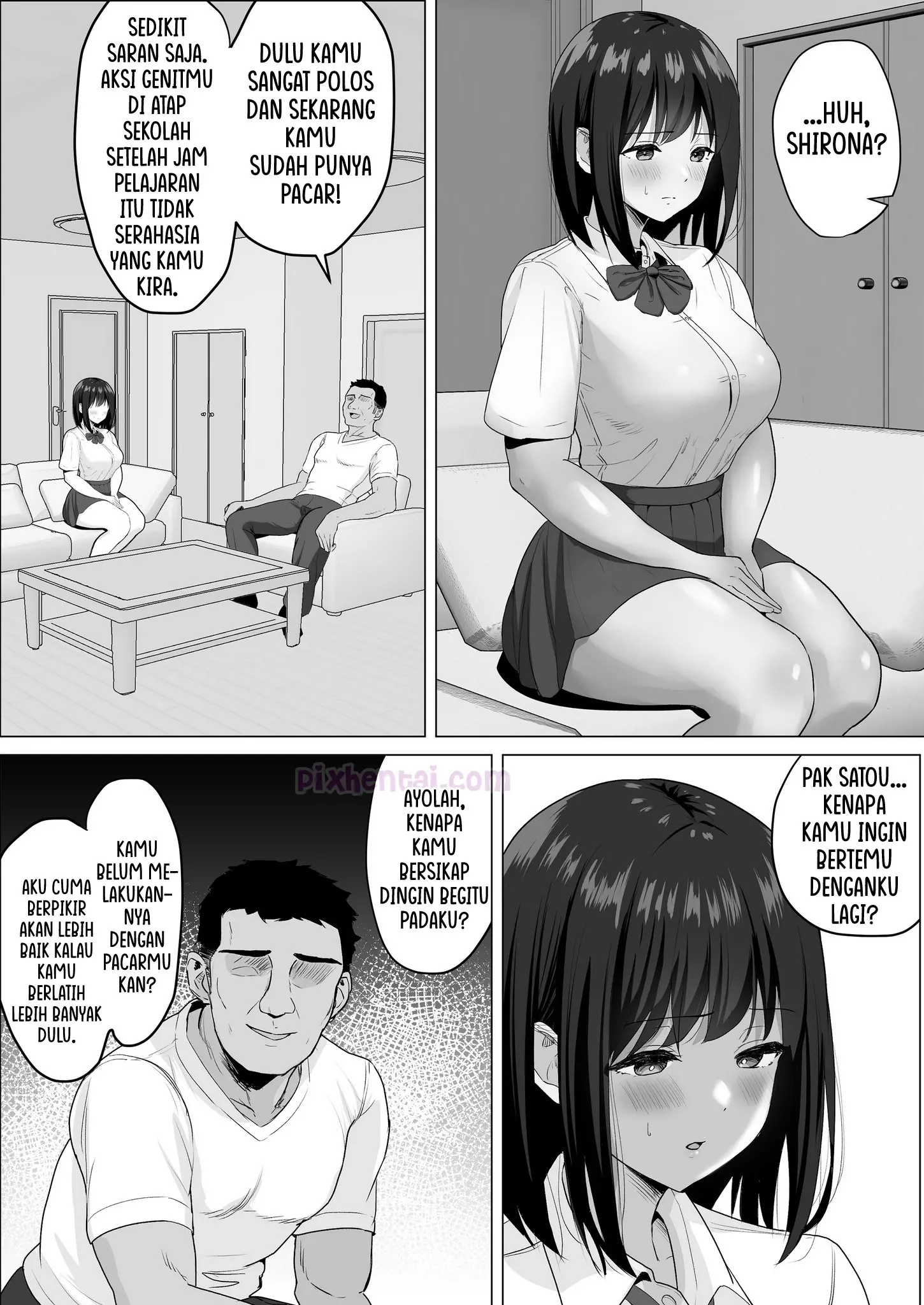 Komik hentai xxx manga sex bokep Kareshi ja Kikenai Seiso Kanojo no Oho goe 11